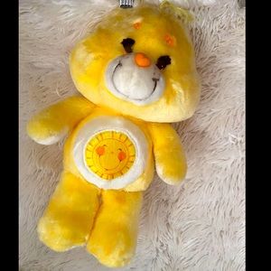 1980’s Vintage Stuffed Animal - Original Funshine CareBear